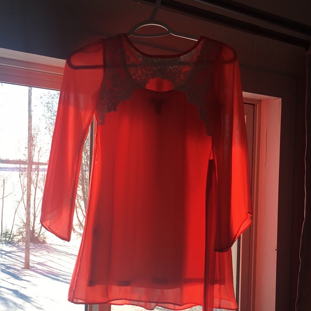 Pink dress, kids 7, lace back